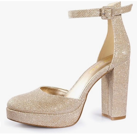 Ankis Shoes - Ankis Platform Closed Toe Block Heel